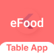 eFood - Table/Waiter App - Mobile / Flutter