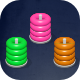 Color Hoop Stack (HTML5 Game + Construct 3) - HTML5 / Games
