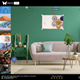 Wall Decors and Arts Viewer - Full Javascript app