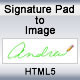 HTML5 Signature Pad to Image - HTML5 / Canvas
