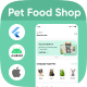 Pawzone : Pet food shopping Flutter 3.x (Android, iOS) app UI template | Pet Store app - Mobile / Flutter