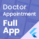 Doctor Appointment, Online Diagnostic, Booking, Medical Management Multi-Vendor App with Admin Panel - Mobile / Flutter
