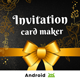 Digital Invitation Card Maker | Invitation Maker | Offline Invitation Card Maker | Admob Ads - Mobile / Android