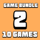 Game Bundle #2 - 10 Game - HTML5 / Games