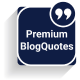 Premium Blog Quote with Google Ads - Mobile / Android