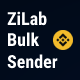 ZiLab Bulk Sender | Bulk Cryptocurrency Sender (BEP-20) Script - JavaScript