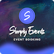Event booking tickets flutter 3 app UI template - Mobile / Flutter
