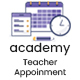 Academy Lms Teacher Appointment Booking Addon - PHP Scripts / Project Management Tools