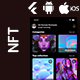 NFT Buy Sell Market Place App Template in Flutter | Multi Language - Mobile / Flutter