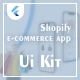 E-Shopify UI Template Flutter 3.3 Supported - Mobile / Flutter