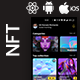NFT Buy Sell Market Place App Template in React Native | Multi Language - Mobile
