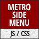 Metro Style Side Menu - JavaScript / Navigation