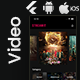 Movie Series Video Streaming Android App Template + Video Streaming iOS App Template in Flutter - Mobile / Flutter
