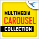 Multimedia Carousel with Image Video Audio Support - JavaScript / Images and Media