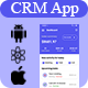 CRM - Sales & Marketing App React Native iOS/Android App Template - Mobile