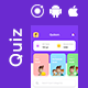 2 App Template| Modern Quiz Solo App | Multiplayer Quiz App | 1vs1 Quiz App | Quiz App | QuizOn - Mobile / Native Web