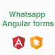 Whatsapp Angular forms - JavaScript
