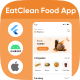 EatClean Food App - Online Food Delivery Flutter 3.x (Android, iOS) UI templates | Order Food Online - Mobile / Flutter