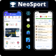 NeoSport, A Fantasy Sports App Template Designed for Android + iOS in React Native CLI. - Mobile