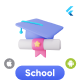 GoSchool - School Management System | E-learning Education App | Institute | Academy Flutter UI App - Mobile / Flutter
