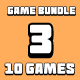 Game Bundle #3 - 10 Games - HTML5 / Games