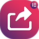 Sharinger – Share Buttons for Elementor - WordPress / Social Networking