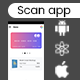 Scan QR - React Native iOS+Android App Template for Barcode Scanner - Mobile