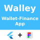 Wallet Finance App | UI Kit | Flutter | Figma FREE | Life Time Update | Walley - Mobile / Flutter