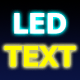 LED Text Effect - Mobile / Flutter / Full Applications
