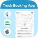 Freight - Book Online Truck, Load Flutter 3.x (Android, iOS) UI templates | Full truck loads app - Mobile / Flutter