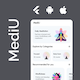 MediU - Meditation App flutter UI Kit - Mobile / Flutter