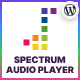 Spectrum Audio Player WordPress & WooCommerce Plugin - WordPress / Media