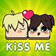 KiSS ME - puzzle. Construct 3. html5, mobile (admob) - HTML5 / Games