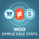 Woo Simple Sale Stats - WordPress / eCommerce / WooCommerce