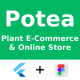 Plant E-Commerce & Online Store App | UI Kit | Flutter | Figma FREE | Life Time Update | Potea - Mobile / Flutter