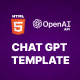 AI Chat GPT OpenAI - Ask The Oracle - HTML 5 - HTML5