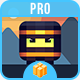 Jumping Ninja (PRO) - BUILDBOX CLASSIC - IOS - Android - Reward video - Mobile / iOS
