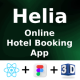 Helia - Hotel Booking ANDROID + IOS + FIGMA + 3D Icons | UI Kit | React Native - Mobile / Native Web