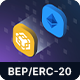 Smart NFT BEP/ERC-20 Custom token standard (Addons) - WordPress / Add-ons