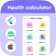 My Health calculator | Ideal Weight in flutter App with admob ready to publish | BMI calculation - Mobile / Flutter /...