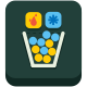 Filled Glass 5 Fire & Ice - HTML5 Game (Construct3) - HTML5 / Games
