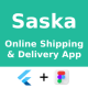 Shipping & Delivery App | UI Kit | Flutter | Figma FREE | Life Time Update | Saska - Mobile / Flutter