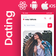 Online Dating and Chatting App Template | Swipe, Chatting | Modern Dating app | React Native | Match - Mobile