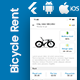 Bicycle Rental App Template in Flutter | CityRider | Multi Language - Mobile / Flutter
