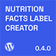Nutrition Facts Label Creator (Gutenberg Block) - WordPress / Add-ons
