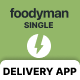 Foodyman – Single (Multi-Branch) Restaurant Delivery/Courier App | IOS & Android - Mobile / Flutter