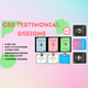 Testimonial Design with Effects - CSS / Animations and Effects