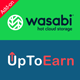 Wasabi Cloud Object Storage Add-on For UpToEarn - PHP Scripts / Add-ons