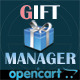 Opencart Gift Manager - Plugins / OpenCart