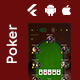 2 App Template | Online Poker Gaming App Template | Multiplayer Card Gaming App | PokerKing - Mobile / Flutter